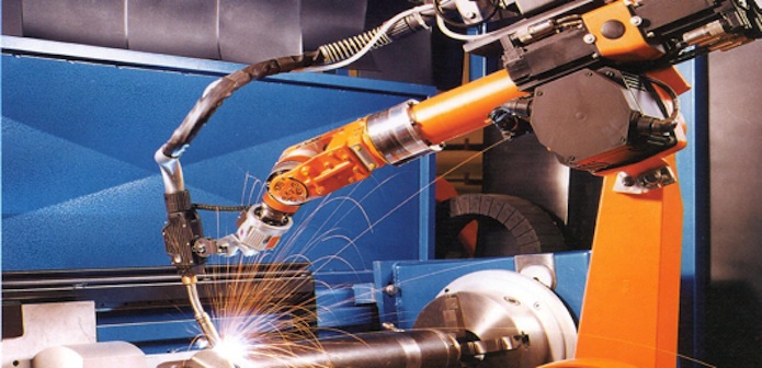 Assembly, robotic welding